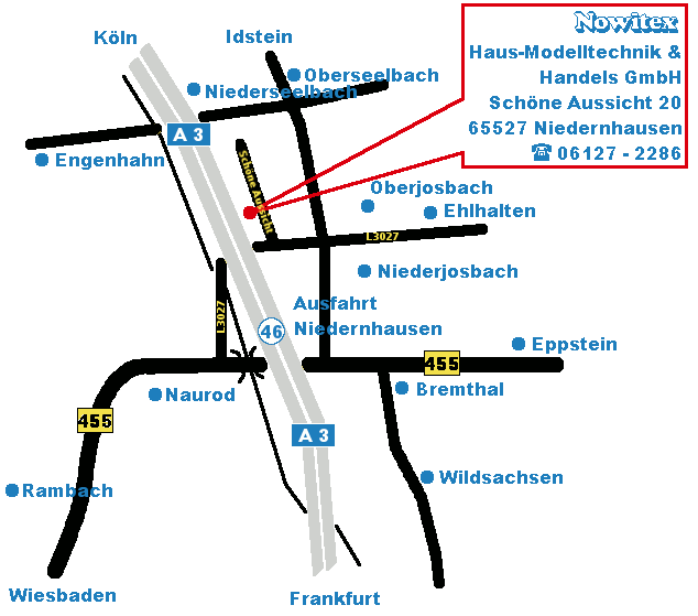 Vergrößerte Anfahrt