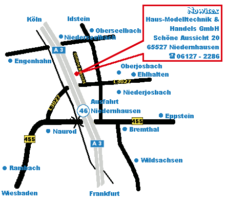 Vergrößerte Anfahrt